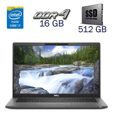 Ультрабук-трансформер Dell Latitude 7420 / 14" (1920x1080) IPS Touch / Intel Core i7-1185G7 (4 (8) ядра по 3.0 - 4.8 GHz) / 16 GB DDR4 / 512 GB SSD / Intel Iris Xe Graphics / WebCam