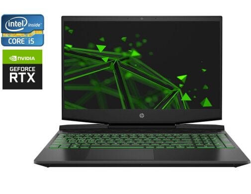 Ігровий ноутбук HP Pavilion Gaming 15-dk2147ng / 15.6" (1920x1080) IPS / Intel Core i5-11300H (4 (8) ядер по 2.6 - 4.4 GHz) / 16 GB DDR4 / 512 GB SSD / nVidia GeForce RTX 3050 Ti, 4 GB GDDR6, 128-bit / WebCam / Win 10