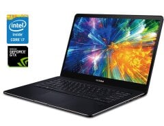 Игровой ультрабук Asus ZenBook UX550GE / 15.6" (3840x2160) IPS Touch / Intel Core i7-8750H (6 (12) ядер по 2.2 - 4.1 GHz) / 16 GB DDR4 / 512 GB SSD / nVidia GeForce GTX 1050 Ti, 4 GB GDDR5, 128-bit / WebCam / Win 10