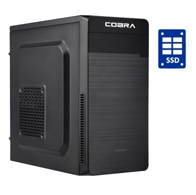 ПК 1stPlayer Cobra Tower / Intel Celeron J3355 (2 ядра по 2.0 - 2.5 GHz) / 8 GB DDR3 / 120 GB SSD + 250 GB HDD / Intel HD Graphics 500 / 400W