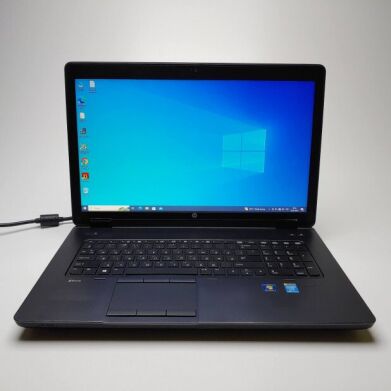 Мобильная рабочая станция HP ZBook 17 G2 / 17.3" (1600x900) TN / Intel Core i5-4340M (2 (4) ядра по 2.9 - 3.6 GHz) / 8 GB DDR3 / 120 GB SSD + 640 GB HDD / nVidia Quadro K1100M, 2 GB GDDR5, 128-bit / WebCam / DVD-ROM / Wim 10 Pro