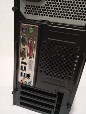 ПК 1stPlayer Cobra Tower / Intel Celeron J3355 (2 ядра по 2.0 - 2.5 GHz) / 8 GB DDR3 / 120 GB SSD + 250 GB HDD / Intel HD Graphics 500 / 400W