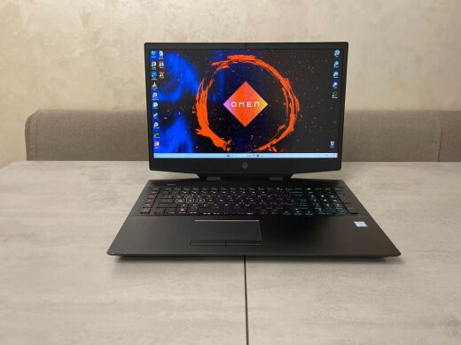 Ігровий ноутбук HP Omen 17-cb0070nr / 17.3" (1920x1080) IPS / Intel Core i7-9750H (6 (12) ядер по 2.6 - 4.5 GHz) / 16 GB DDR4 / 512 GB SSD M.2 / nVidia GeForce RTX&nbsp;2060, 6 GB GDDR6, 192-bit / WebCam