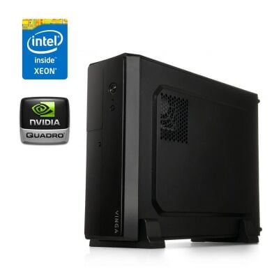 ПК Vinga CS313B SFF / Intel Xeon E5-2670 (8 (16) ядер 2.6 - 3.3 GHz) / 16 GB DDR3 / 240 GB SSD / nVidia Quadro K1200, 4 GB GDDR5, 128-bit / Win 10 Pro ПК Vinga CS313B SFF / Intel Xeon E5-2670 (8 (16) ядер 2.6 - 3.3 GHz) / 16 GB DDR3 / 240 GB SSD / nVidia Quadro K1200, 4 GB GDDR5, 128-bit / Win 10 Pro