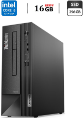 Компьютер Lenovo ThinkCentre Neo 50s Gen 4 SFF / Intel Core i3-13100 (4 (8) ядра по 3.4 - 4.5 GHz) / 16 GB DDR4 / 256 GB SSD M.2 / Intel UHD Graphics 730 / HDMI / VGA / DisplayPort / 260W