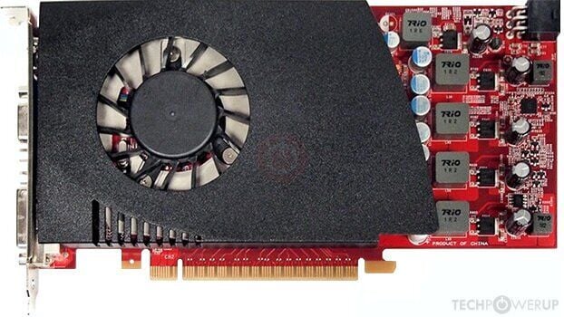 Дискретная видеокарта nVidia GeForce GTS 450 OEM, 512 MB GDDR5, 128-bit, 1x DVI, 1x DisplayPort, 1x VGA