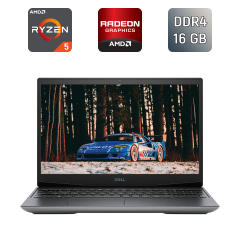 Ігровий ноутбук Dell G5 SE 5505 / 15.6" (1920x1080) IPS / AMD Ryzen 5 4600H (6 (12) ядер по 3.0 - 4.0 GHz) / 16 GB DDR4 / 512 GB SSD / AMD Radeon RX 5600M, 6 GB GDDR6, 192-bit / WebCam / HDMI