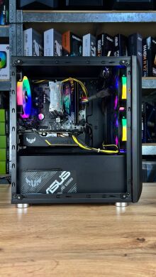 Ігровий ПК 1stPlayer Gaming B2-4R1 Black Tower / AMD Ryzen 5 2600 (6 (12) ядер по 3.4 - 3.9 GHz) / 16 GB DDR4 / 480 GB SSD / nVidia GeForce GTX 1660 Ti, 6 GB GDDR6, 192-bit / 550W Ігровий ПК 1stPlayer Gaming B2-4R1 Black Tower / AMD Ryzen 5 2600 (6 (12) ядер по 3.4 - 3.9 GHz) / 16 GB DDR4 / 480 GB SSD / nVidia GeForce GTX 1660 Ti, 6 GB GDDR6, 192-bit / 550W