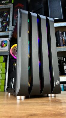 Ігровий ПК 1stPlayer Gaming B2-4R1 Black Tower / AMD Ryzen 5 2600 (6 (12) ядер по 3.4 - 3.9 GHz) / 16 GB DDR4 / 480 GB SSD / nVidia GeForce GTX 1660 Ti, 6 GB GDDR6, 192-bit / 550W Ігровий ПК 1stPlayer Gaming B2-4R1 Black Tower / AMD Ryzen 5 2600 (6 (12) ядер по 3.4 - 3.9 GHz) / 16 GB DDR4 / 480 GB SSD / nVidia GeForce GTX 1660 Ti, 6 GB GDDR6, 192-bit / 550W