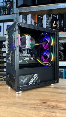 Ігровий ПК 1stPlayer Gaming B2-4R1 Black Tower / AMD Ryzen 5 2600 (6 (12) ядер по 3.4 - 3.9 GHz) / 16 GB DDR4 / 480 GB SSD / nVidia GeForce GTX 1660 Ti, 6 GB GDDR6, 192-bit / 550W Ігровий ПК 1stPlayer Gaming B2-4R1 Black Tower / AMD Ryzen 5 2600 (6 (12) ядер по 3.4 - 3.9 GHz) / 16 GB DDR4 / 480 GB SSD / nVidia GeForce GTX 1660 Ti, 6 GB GDDR6, 192-bit / 550W