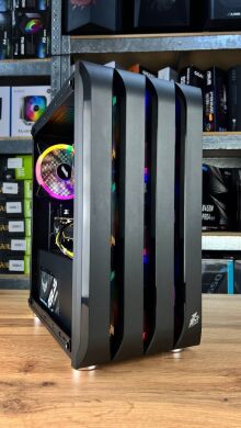 Ігровий ПК 1stPlayer Gaming B2-4R1 Black Tower / AMD Ryzen 5 2600 (6 (12) ядер по 3.4 - 3.9 GHz) / 16 GB DDR4 / 480 GB SSD / nVidia GeForce GTX 1660 Ti, 6 GB GDDR6, 192-bit / 550W Ігровий ПК 1stPlayer Gaming B2-4R1 Black Tower / AMD Ryzen 5 2600 (6 (12) ядер по 3.4 - 3.9 GHz) / 16 GB DDR4 / 480 GB SSD / nVidia GeForce GTX 1660 Ti, 6 GB GDDR6, 192-bit / 550W