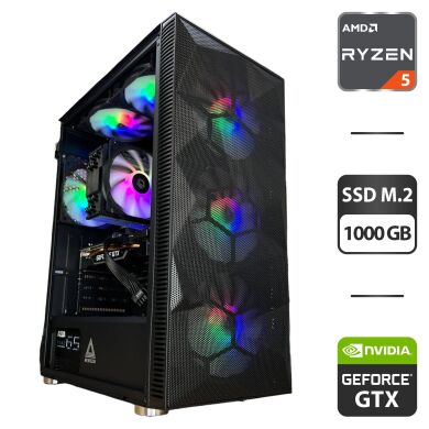 Сборка под заказ: игровой ПК Montech X3 Mesh Black Tower NEW / AMD Ryzen 5 3600 NEW (6 (12) ядер по 3.6 - 4.2 GHz) / 16 GB DDR4 NEW / 1000 GB SSD M.2 NEW / nVidia GeForce GTX 1660 Super, 6 GB GDDR6, 192-bit / 650W NEW / HDMI Сборка под заказ: игровой ПК Montech X3 Mesh Black Tower NEW / AMD Ryzen 5 3600 NEW (6 (12) ядер по 3.6 - 4.2 GHz) / 16 GB DDR4 NEW / 1000 GB SSD M.2 NEW / nVidia GeForce GTX 1660 Super, 6 GB GDDR6, 192-bit / 650W NEW / HDMI