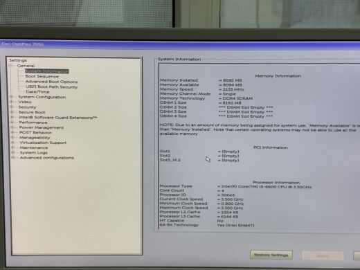 Компьютер Dell OptiPlex 7050 SFF / Intel Core i5-6600 (4 ядра по 3.3 - 3.9 GHz) / 8 GB DDR4 / no HDD / Intel HD Graphics 530 / 180W / DisplayPort / HDMI Компьютер Dell OptiPlex 7050 SFF / Intel Core i5-6600 (4 ядра по 3.3 - 3.9 GHz) / 8 GB DDR4 / no HDD / Intel HD Graphics 530 / 180W / DisplayPort / HDMI