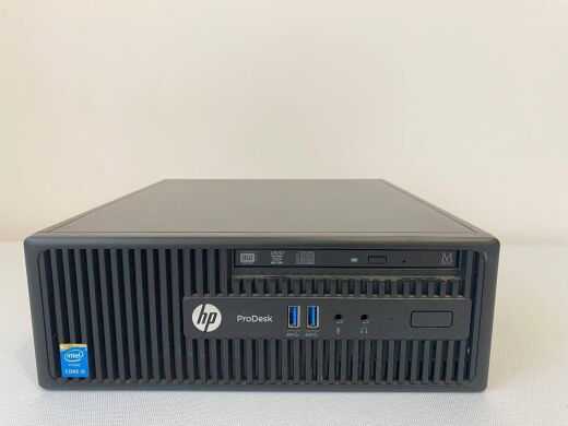 Комп'ютер HP ProDesk 400 G2.5 SFF / Intel Core i5-4590S (4 ядра по 3.0 - 3.7 GHz) / 8 GB DDR3 / 500 GB HDD / Intel HD Graphics 4600 / DVD-ROM