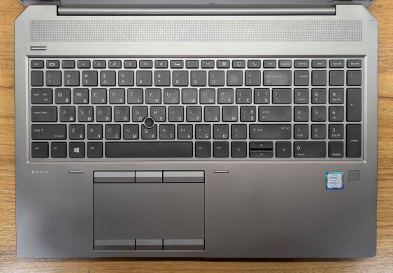 Мобильная рабочая станция Б-класс HP zBook 15 G6 / 15.6" (1920x1080) IPS / Intel Core i7-9750H (6 (12) ядер по 2.6 - 4.5 GHz) / 16 GB DDR4 / 480 GB SSD + 128 GB SSD / nVidia Quadro T2000, 4 GB GDDR5, 128-bit / Fingerprint / Windows 10