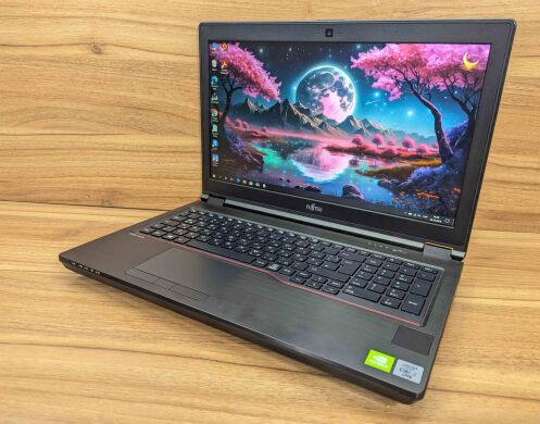 Мобильная рабочая станция Fujitsu Celsius H7510 / 15.6" (1920x1080) IPS / Intel Core i7-10850H (6 (12) ядер по 2.7 - 5.1 GHz) / 32 GB DDR4 / 512 GB SSD / nVidia Quadro T1000, 4 GB GDDR5, 128-bit / 4G / WebCam / Windows 10 Мобильная рабочая станция Fujitsu Celsius H7510 / 15.6" (1920x1080) IPS / Intel Core i7-10850H (6 (12) ядер по 2.7 - 5.1 GHz) / 32 GB DDR4 / 512 GB SSD / nVidia Quadro T1000, 4 GB GDDR5, 128-bit / 4G / WebCam / Windows 10