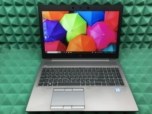 Мобильная рабочая станция HP Zbook 15 G5 / 15.6'' (1920x1080) IPS / Intel Core i7-8850H (6 (12) ядра по 2.6 - 4.3 GHz) / 16 GB DDR4 / 512 GB SSD / nVidia Quadro P2000, 4 GB GDDR5, 128-bit / WebCam / Fingerprint / HDMI