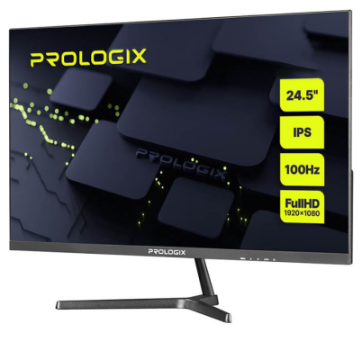 Монітор Prologix P2525HF / 24.5" (1920x1080) IPS / VGA, HDMI, Audio Монітор Prologix P2525HF / 24.5" (1920x1080) IPS / VGA, HDMI, Audio