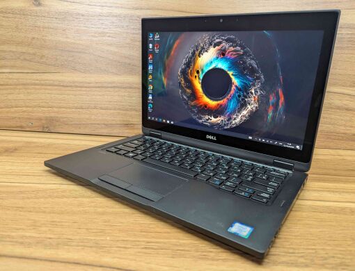 Нетбук-трансформер Dell Latitude 5289 / 12.5" (1920x1080) IPS Touch / Intel Core i7-7600U (2 (4) ядра по 2.8 - 3.9 GHz) / 16 GB DDR3 / 480 GB SSD / Intel HD Graphics 620 / WebCam / HDMI / Windows 10
