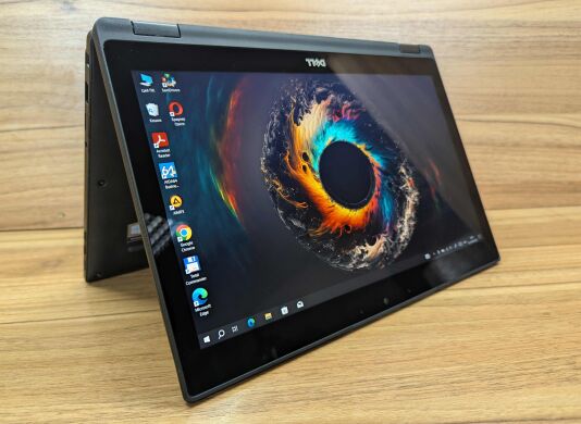 Нетбук-трансформер Dell Latitude 5289 / 12.5" (1920x1080) IPS Touch / Intel Core i7-7600U (2 (4) ядра по 2.8 - 3.9 GHz) / 16 GB DDR3 / 480 GB SSD / Intel HD Graphics 620 / WebCam / HDMI / Windows 10