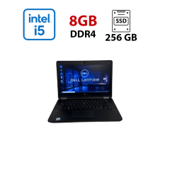 Нетбук Б-клас Dell Latitude E7270 / 12.5" (1366x768) TN / Intel Core i5-6300U (2 (4) ядра по 2.4 - 3.0 GHz) / 8 GB DDR4 / 256 GB SSD / Intel HD Graphics 520 / WebCam