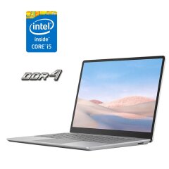 Нетбук Microsoft Surface Laptop Go / 12.4" (1536x1024) IPS Touch / Intel Core i5-1035G1 (4 (8) ядра по 1.0 - 3.6 GHz) / 4 GB DDR4 / 128 GB SSD M.2 / Intel UHD Graphics / WebCam