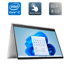 Ноутбук-трансформер HP Envy x360 13-bf0 / 13.3" (1920x1200) IPS Touch / Intel Core i7-1250U (10 (12) ядра по 3.5 - 4.7 GHz) / 8 GB DDR4 / 256 GB SSD / Intel&nbsp;Iris&nbsp;Xe Graphics eligible / TouchID / WebCam