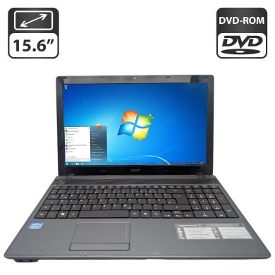Ноутбук Acer Aspire 5749 / 15.6" (1366x768) TN / Intel Core i3-2350M (2 (4) ядра по 2.3 GHz) / 6 GB DDR3 / 320 GB HDD / Intel HD Graphics 3000 / WebCam / DVD-ROM