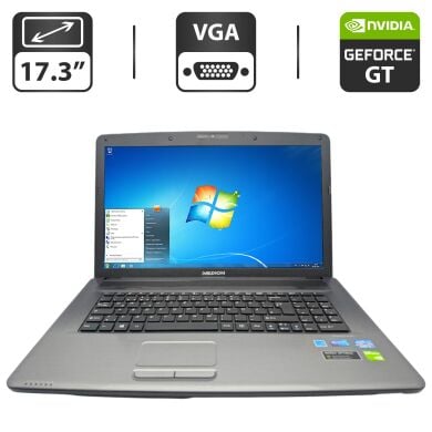 Ноутбук Medion Akoya P7818 / 17.3" (1600x900) TN / Intel Core i3-3110M (2 (4) ядра по 2.4 GHz) / 8 GB DDR3 / 750 GB HDD / nVidia GeForce GT 730M, 2 GB GDDR3, 128-bit / WebCam / DVD-ROM