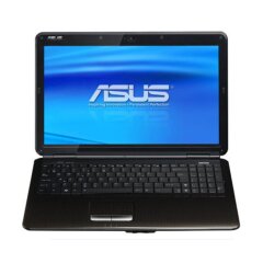 Ноутбук Asus K40IJ / 14" (1366x768) TN / Intel Pentium T4400 (2 ядра по 2.2 GHz) / 4 GB DDR2 / 300 GB HDD / Intel GMA X4500 Graphics / WebCam / АКБ не держит