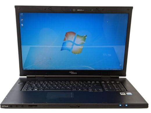 Ноутбук Fujitsu Amilo Li3910 / 18.4" (1680x945) TN / Intel Pentium T3400 (2 ядра по 2.16 GHz) / 4 GB DDR3 / 320 GB HDD / Intel GMA Graphics 4500M / WebCam / DVD-ROM