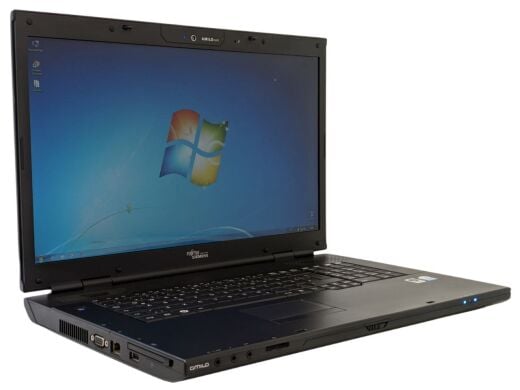 Ноутбук Fujitsu Amilo Li3910 / 18.4" (1680x945) TN / Intel Pentium T3400 (2 ядра по 2.16 GHz) / 4 GB DDR3 / 320 GB HDD / Intel GMA Graphics 4500M / WebCam / DVD-ROM