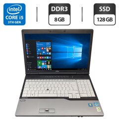 Ноутбук Fujitsu LifeBook E782 / 15.6" (1600x900) TN / Intel Core i5-3230M (2 (4) ядра по 2.6 - 3.2 GHz) / 8 GB DDR3 / 128 GB SSD / Intel HD Graphics 4000
