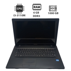 Ноутбук Lenovo G700 / 17.3" (1600x900) TN / Intel Core i3-3110M (2 (4) ядра по 2.4 GHz) / 6 GB DDR3 / 1000 GB HDD / Intel HD Graphics 4000 / WebCam