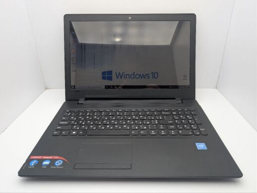 Ноутбук Lenovo IdeaPad 110-15IBR / 15.6" (1366x768) TN / Intel Celeron N3060 (2 ядра по 1.6 - 2.48 GHz) / 4 GB DDR3 / 120 GB SSD / Intel HD Graphics 405 / WebCam / DVD-ROM