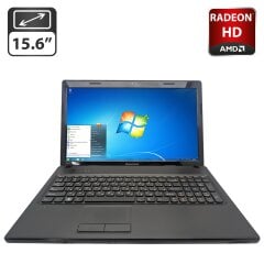 Ноутбук Lenovo IdeaPad G575 / 15.6" (1366x768) TN / AMD E-450 (2 ядра по 1.66 GHz) / 8 GB DDR3 / 250 GB HDD / AMD Radeon HD 7370M, 1 GB GDDR3, 64-bit / WebCam / DVD-ROM