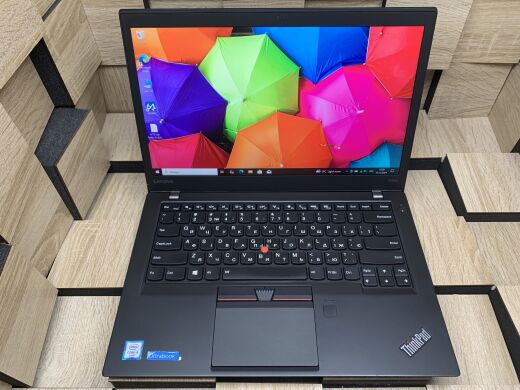 Ультрабук Lenovo ThinkPad T460s / 14" (2560x1440) IPS / Intel Core i5-6200U (2 (4) ядра по 2.3 - 2.8 GHz) / 8 GB DDR4 / 256 GB SSD M.2 / Intel HD Graphics 520 / WebCam / Fingerprint / Две АКБ Ультрабук Lenovo ThinkPad T460s / 14" (2560x1440) IPS / Intel Core i5-6200U (2 (4) ядра по 2.3 - 2.8 GHz) / 8 GB DDR4 / 256 GB SSD M.2 / Intel HD Graphics 520 / WebCam / Fingerprint / Две АКБ