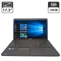 Ноутбук Toshiba Satellite Pro C875 / 17.3" (1600x900) TN / Intel Core i3-3110M (2 (4) ядра по 2.4 GHz) / 8 GB DDR3 / 128 GB SSD / Intel HD Graphics 4000 / WebCam