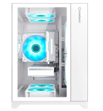 Новий ігровий ПК Ice Infinity Mini White Tower / AMD Ryzen 5 5500 (6 (12) ядер по 3.6 - 4.2 GHz) / 16 GB DDR4 / 480 GB SSD / nVidia GeForce GTX 1070, 8 GB GDDR5, 256-bit Новий ігровий ПК Ice Infinity Mini White Tower / AMD Ryzen 5 5500 (6 (12) ядер по 3.6 - 4.2 GHz) / 16 GB DDR4 / 480 GB SSD / nVidia GeForce GTX 1070, 8 GB GDDR5, 256-bit