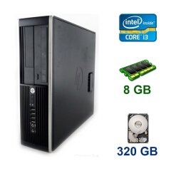 ПК HP Compaq Pro 6300 SFF / Intel Core i3-3240 (2 (4) ядра по 3.4 GHz) / 8 GB DDR3 / 320 GB HDD / Intel HD Graphics 2500 ПК HP Compaq Pro 6300 SFF / Intel Core i3-3240 (2 (4) ядра по 3.4 GHz) / 8 GB DDR3 / 320 GB HDD / Intel HD Graphics 2500