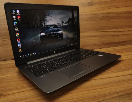 Робоча станція HP zBook 15 G3 / 15.6" (1920x1080) TN / Intel Core i7-6820HQ (4 (8) ядра по 2.7 - 3.6 GHz) / 32 GB DDR4 / 960 GB SSD / nVidia Quadro M1000M, 2 GB GDDR5, 128-bit / WebCam