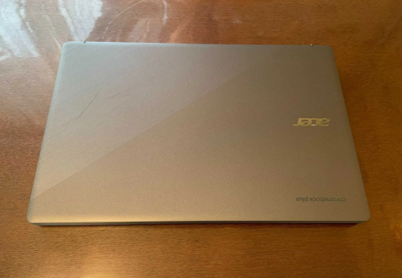 Ультрабук Б-класс Acer Chromebook Plus 515 / 15.6" (1920x1080) FullHD IPS Touch / Intel Core i5-1335U (10 (12) ядра по 1.3 - 4.6 GHz) / 8 GB DDR5 / 256 GB SSD / Intel Iris Xe / WebCam / Google OS