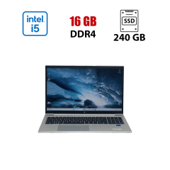 Ультрабук Б-класс HP EliteBook 850 G8 / 15.6" (1920x1080) IPS / Intel Core i5-1135G7 (4 (8) ядра по 4.2 GHz) / 16 GB DDR4 / 240 GB SSD / Intel Iris Xe Graphics / WebCam