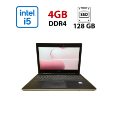 Ультрабук Б-клас HP ProBook 430 G5 / 13.3" (1920х1080) TN / Intel Core i5-8250U (4 (8) ядра по 1.6 - 3.4 GHz) / 4 GB DDR4 / 128 GB SSD / Intel UHD Graphics 620 / WebCam