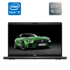 Ультрабук Dell Latitude 5500 / 15.6" (1920x1080) IPS / Intel Core i5-8365U (4 (8) ядра по 1.6 - 4.1 GHz) / 16 GB DDR4 / 256 GB SSD / Intel UHD Graphics / WebCam / Fingerprint