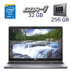 Ультрабук Dell Latitude 5511 / 15.6" (1920x1080) IPS / Intel Core i5-10400H (4 (8) ядра по 2.6 - 4.6 GHz) / 32 GB DDR4 / 256 GB SSD / Intel UHD Graphics for 10th Generation / WebCam