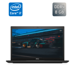 Ультрабук Dell Latitude 7480 / 14" (1920x1080) IPS / Intel Core i7-7600U (2 (4) ядра по 2.8 - 3.9 GHz) / 8 GB DDR4 / 256 GB SSD / Intel HD Graphics 620 / USB Type-C / Windows 10