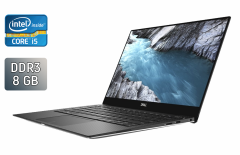 Ультрабук Dell XPS 13 9370 / 13.3" (1920x1080) IPS / Intel Core i5-8250U (4 (8) ядра по 1.6 - 3.4 GHz) / 8 GB DDR3 / 512 GB SSD / Intel HD Graphics 620 / WebCam / Windows 10