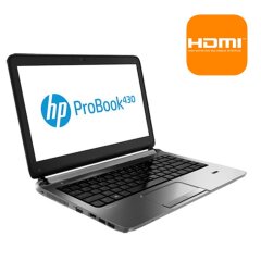 Ультрабук HP ProBook 430 G1 / 13.3" (1366x768) TN / Intel Core i3-4010U (2 (4) ядра по 1.7 GHz) / 4 GB DDR3 / 128 GB SSD / Intel HD Graphics 4400 / WebCam