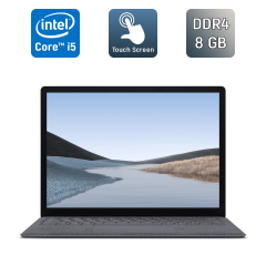 Ультрабук Microsoft Surface Laptop 3 / 13.5" (2256x1504) IPS Touch / Intel Core i5-1035G7 (4 (8) ядра по 1.2 - 3.7 GHz) / 8 GB DDR4 / 256 GB SSD / Intel Iris Plus Graphics / WebCam
